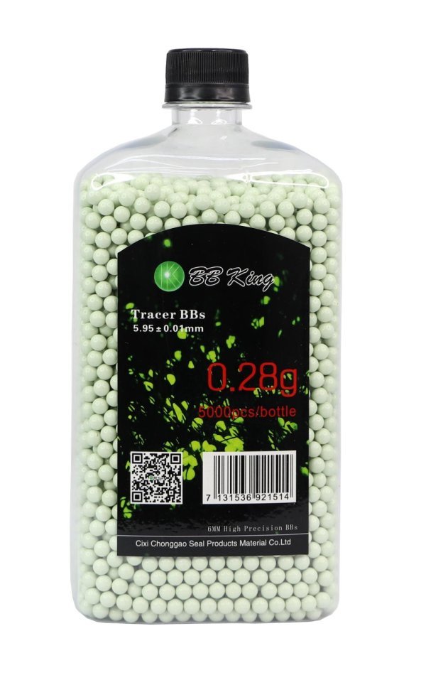 BB KING BBS GREEN TRACER 0.28G / 5000R BOTTLE