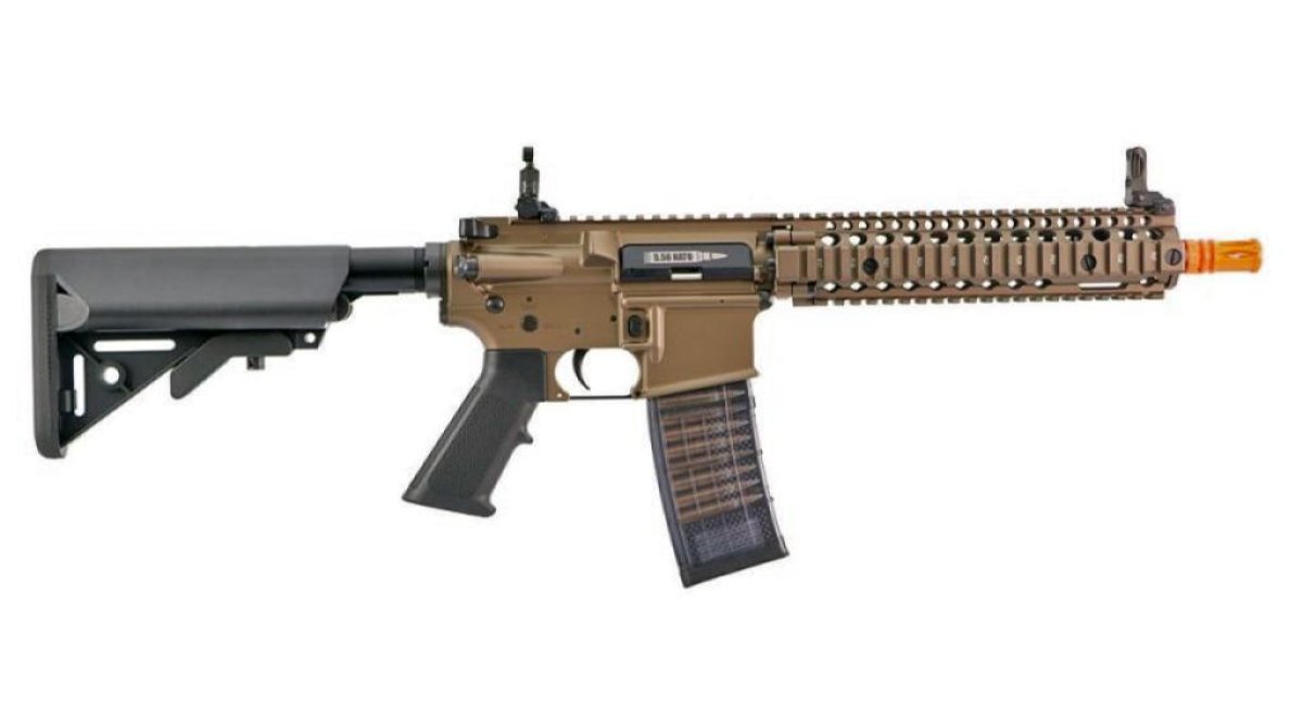 DANIEL DEFENSE EMG CYMA GBB M4 MK18 CGS SYSTEM BLOWBACK AIRSOFT RIFLE FLAT