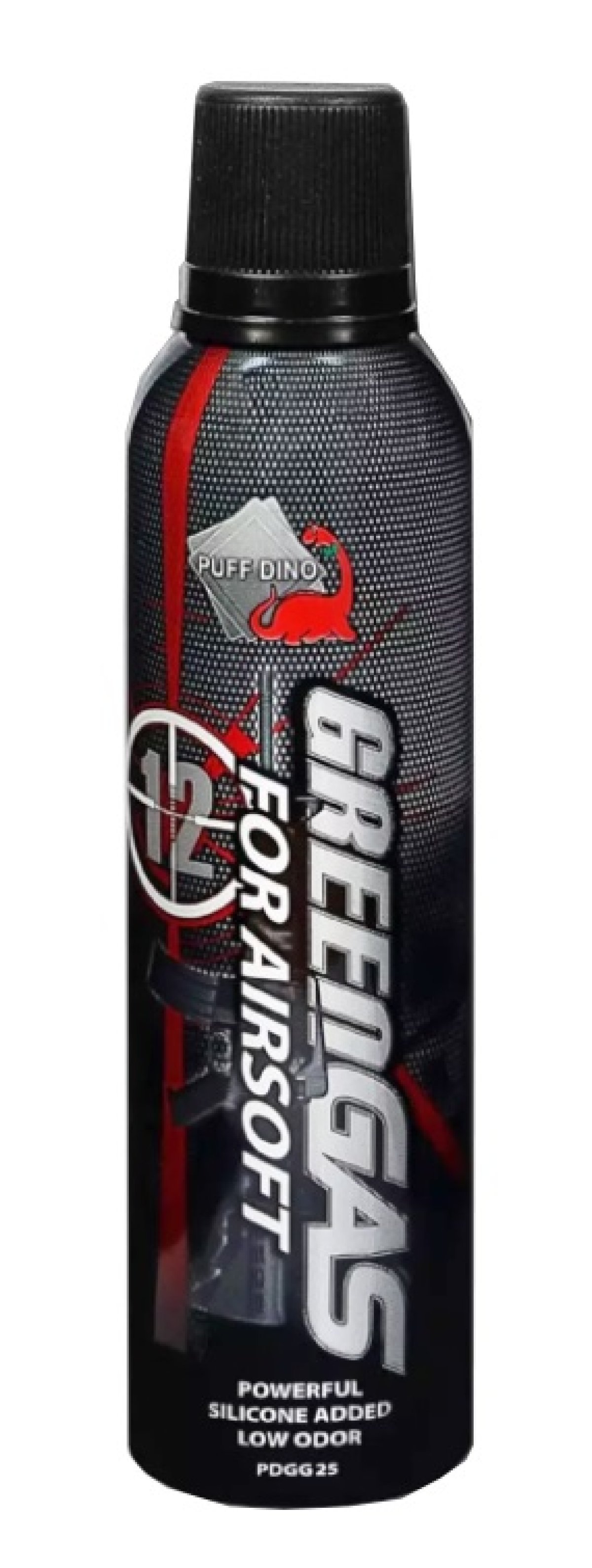 PUFF DINO GREEN GAS 12KG CLASSIC 250ML