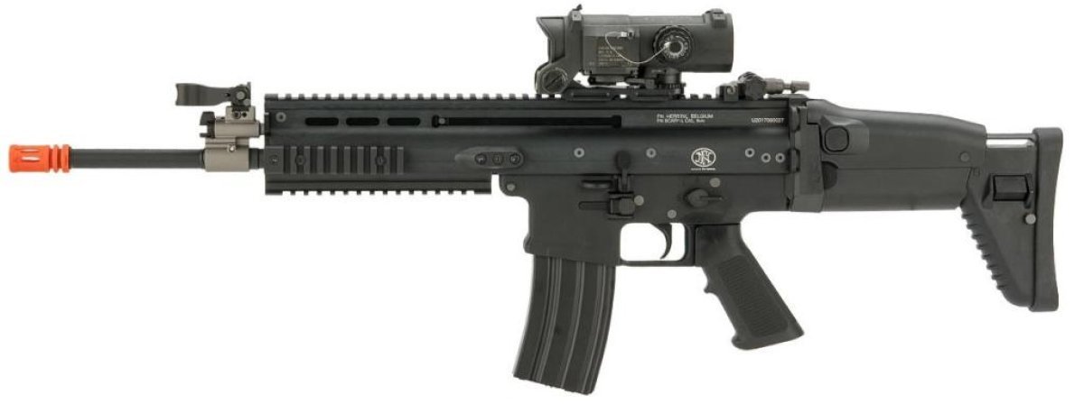 FN HERSTAL WE CYBERGUN AEG SCAR-L AIRSOFT RIFLE BLACK