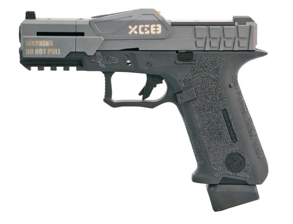 POSEIDON GBB P-1 CLOSE COMBAT TACTICAL BLOWBACK AIRSOFT PISTOL COLOR BLACK & GREY