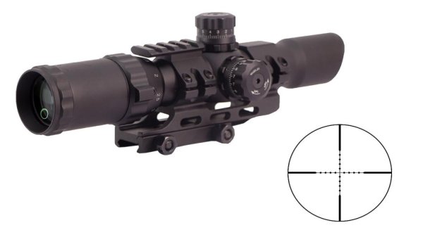 NORTHTAC SCOPE 1-4X28 LPVO MIL