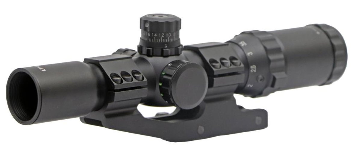 TITAN TACTICAL SCOPE 1-4X28L RAIL 20MM LPVO