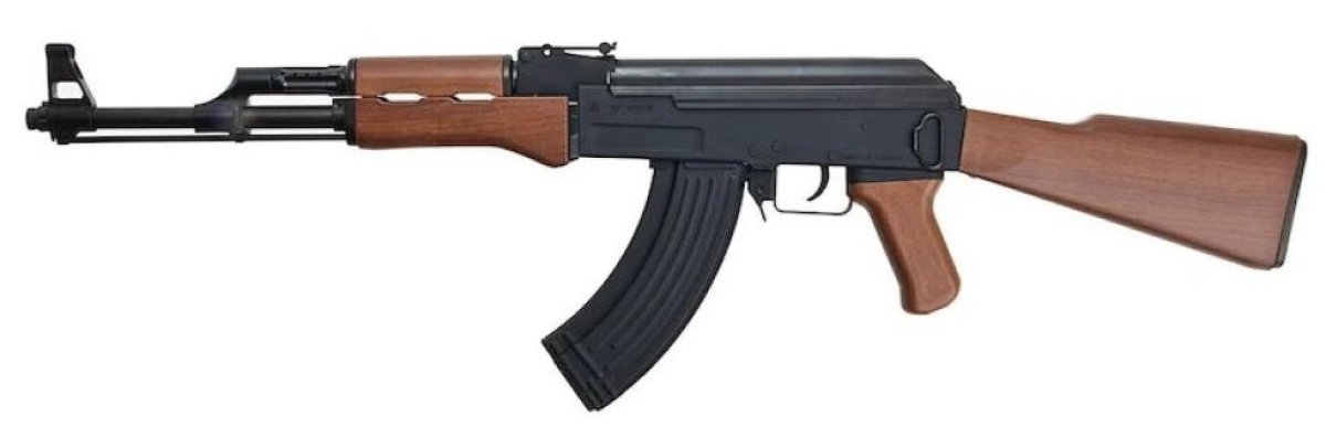 G&G AEG CM47 IWS ETU AIRSOFT RIFLE WOOD